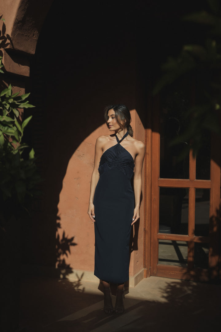 ROBE CLARA BLEU MARINE