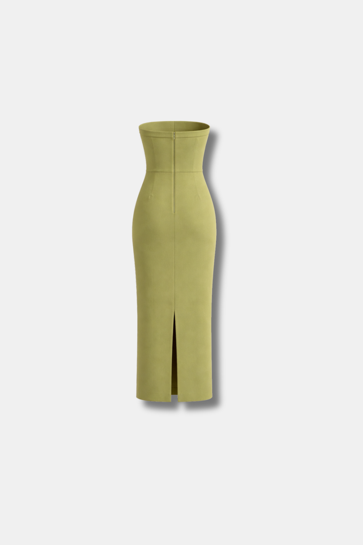 LIGHT GREEN CAPRI DRESS