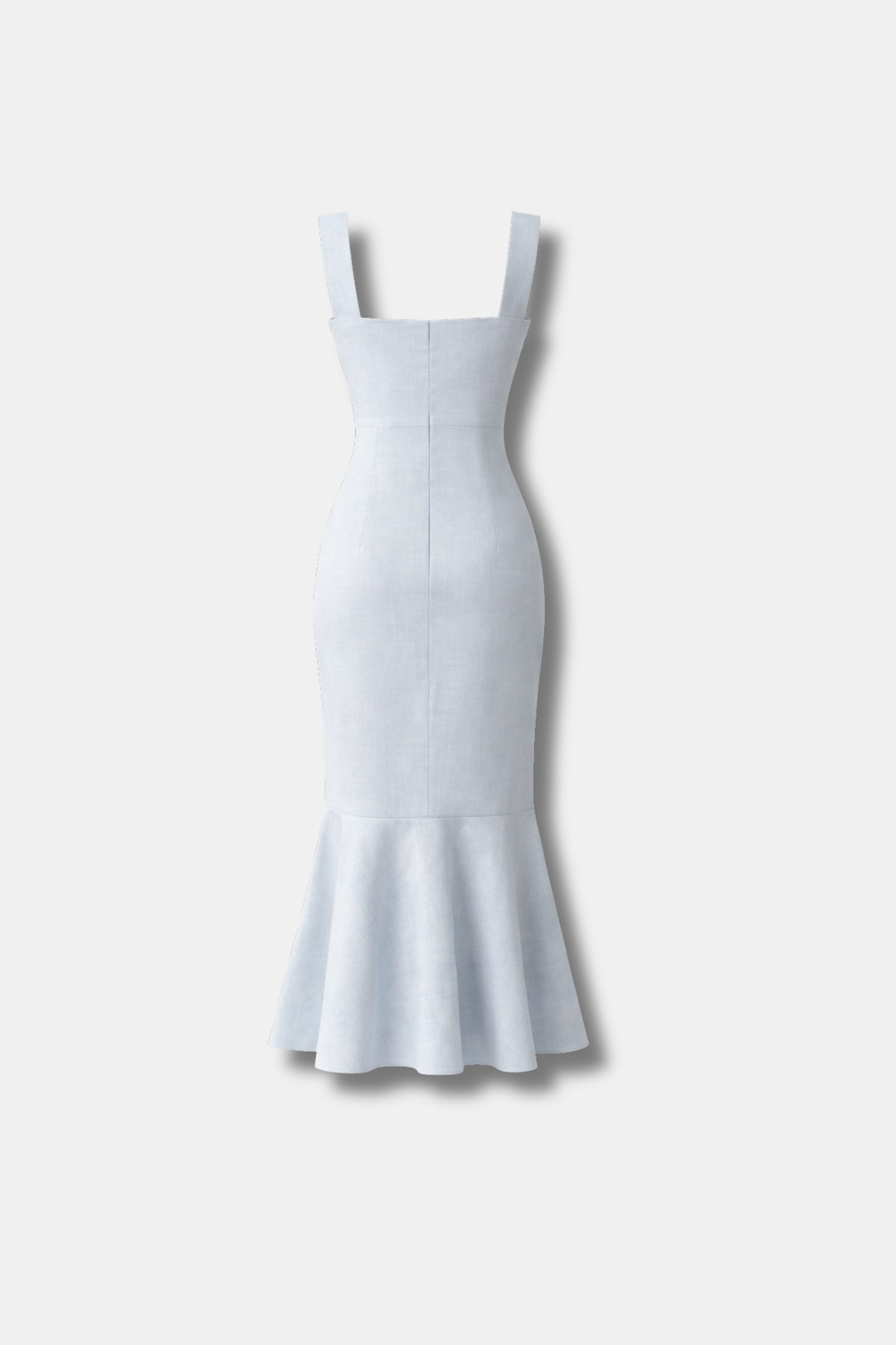 VESTIDO AZAHAR LINO AZUL