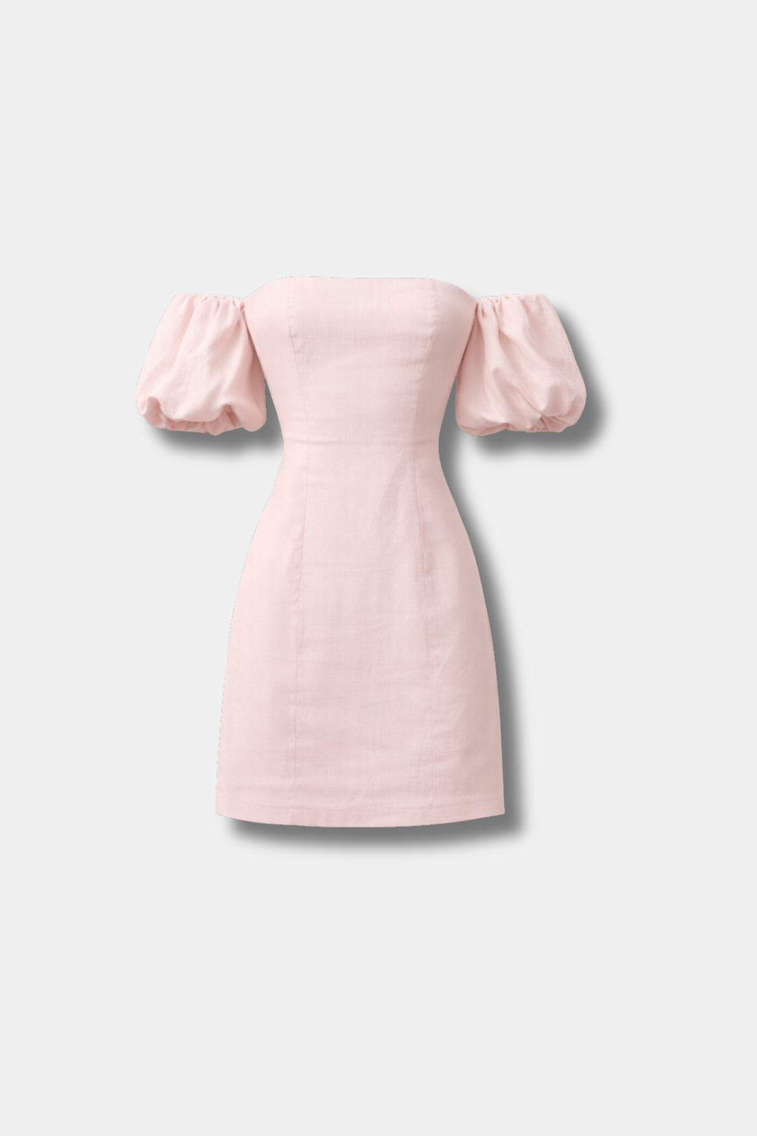 SHORT PINK EMERALD DRESS