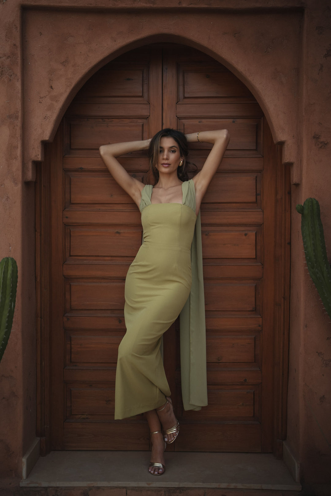 VESTIDO NICOLE VERDE CLARO