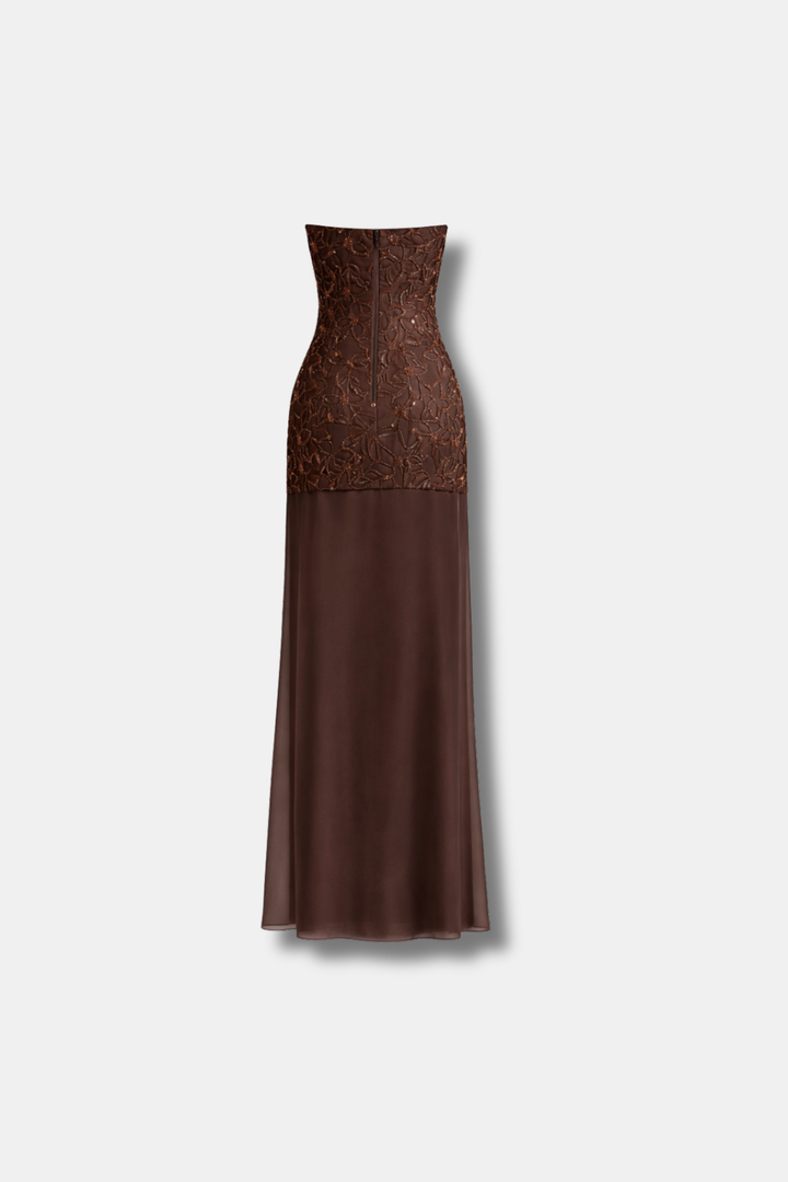 ISABELLA BROWN DRESS