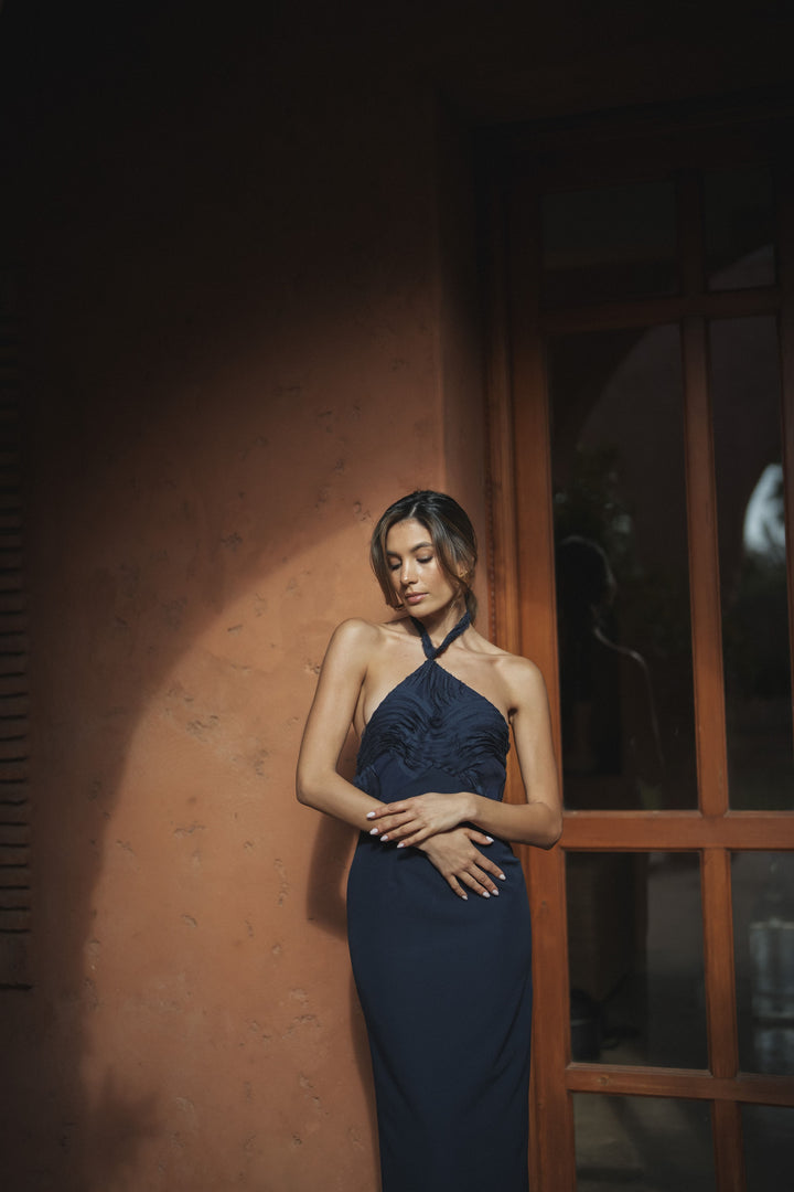 ROBE CLARA BLEU MARINE