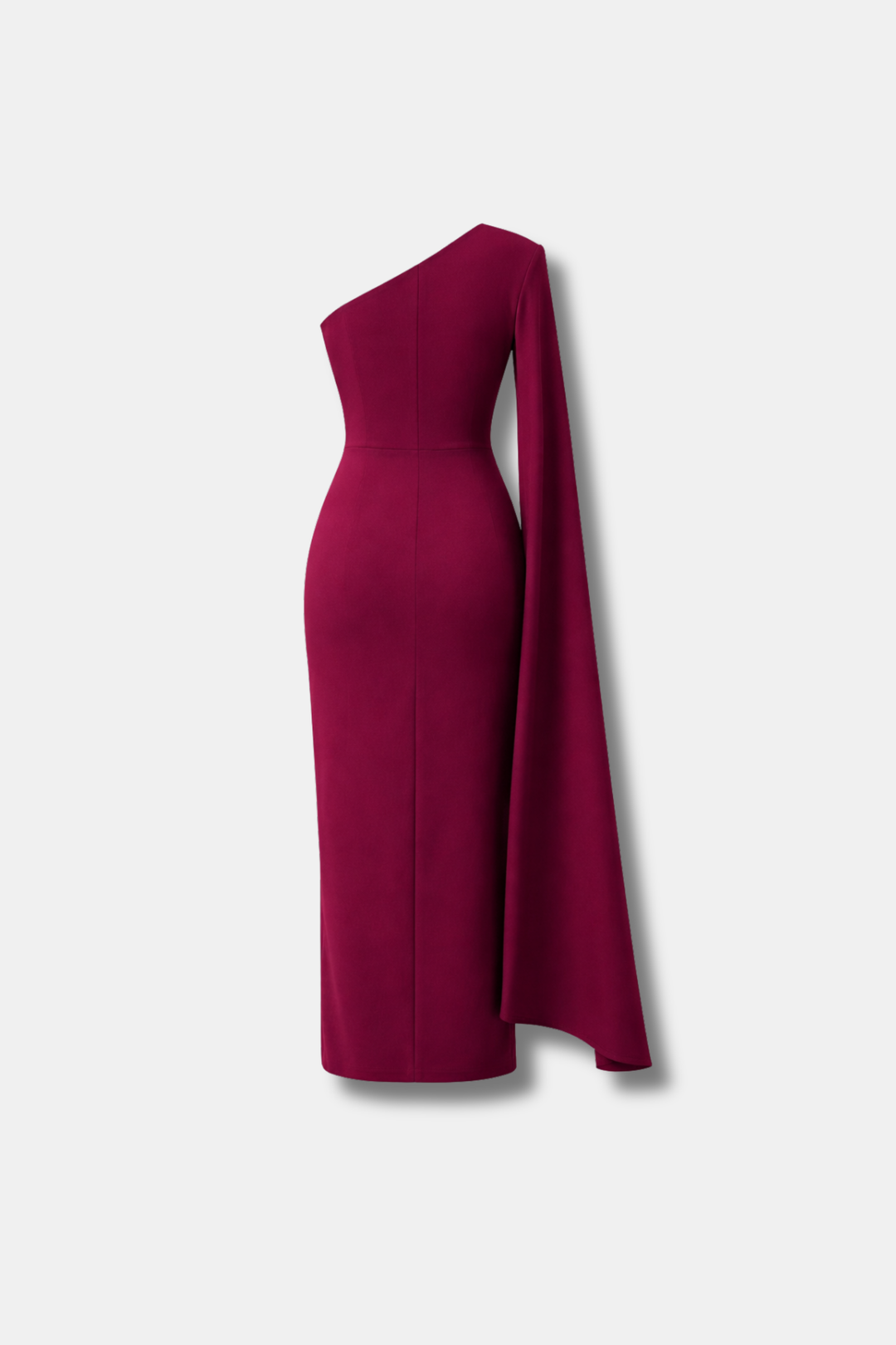 ROBERTA BURGUNDY DRESS
