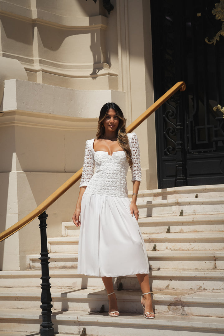ROBE MARGOT BLANCHE