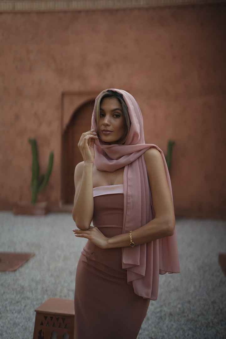 PINK CAPRI DRESS