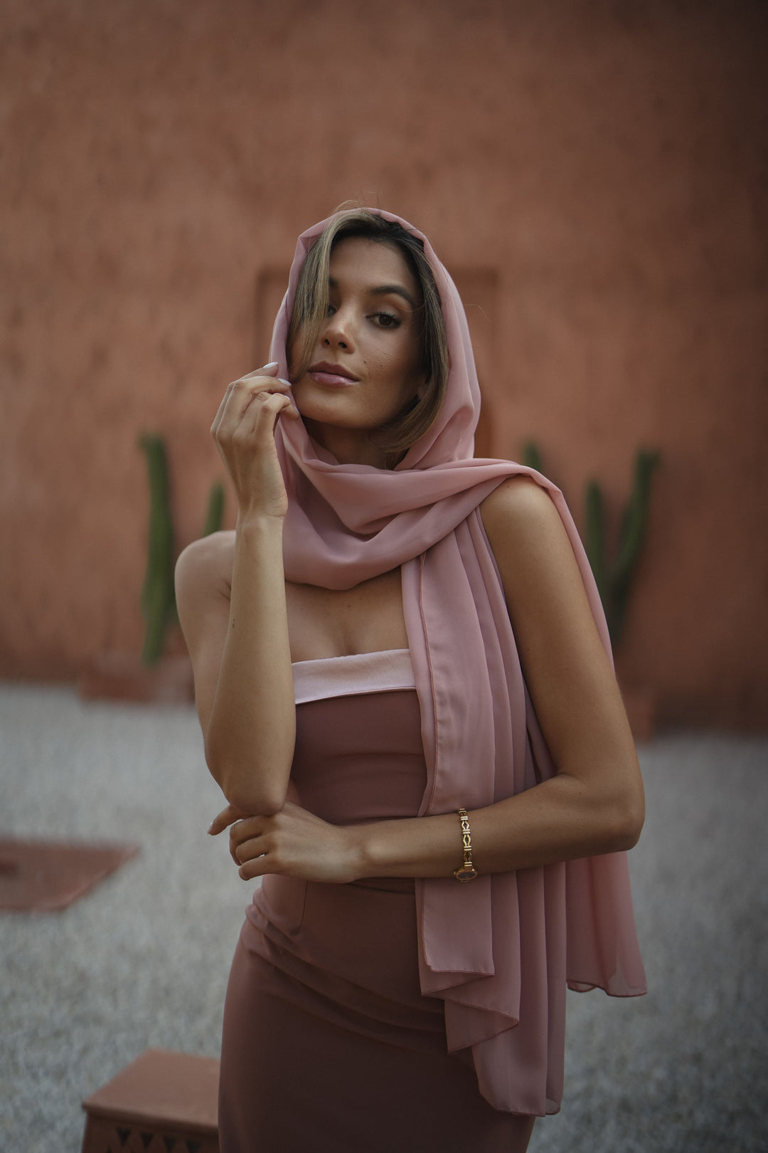 PINK CAPRI DRESS