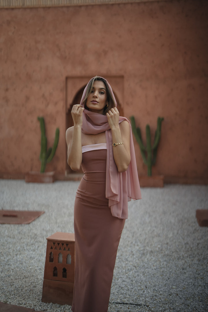 PINK CAPRI DRESS