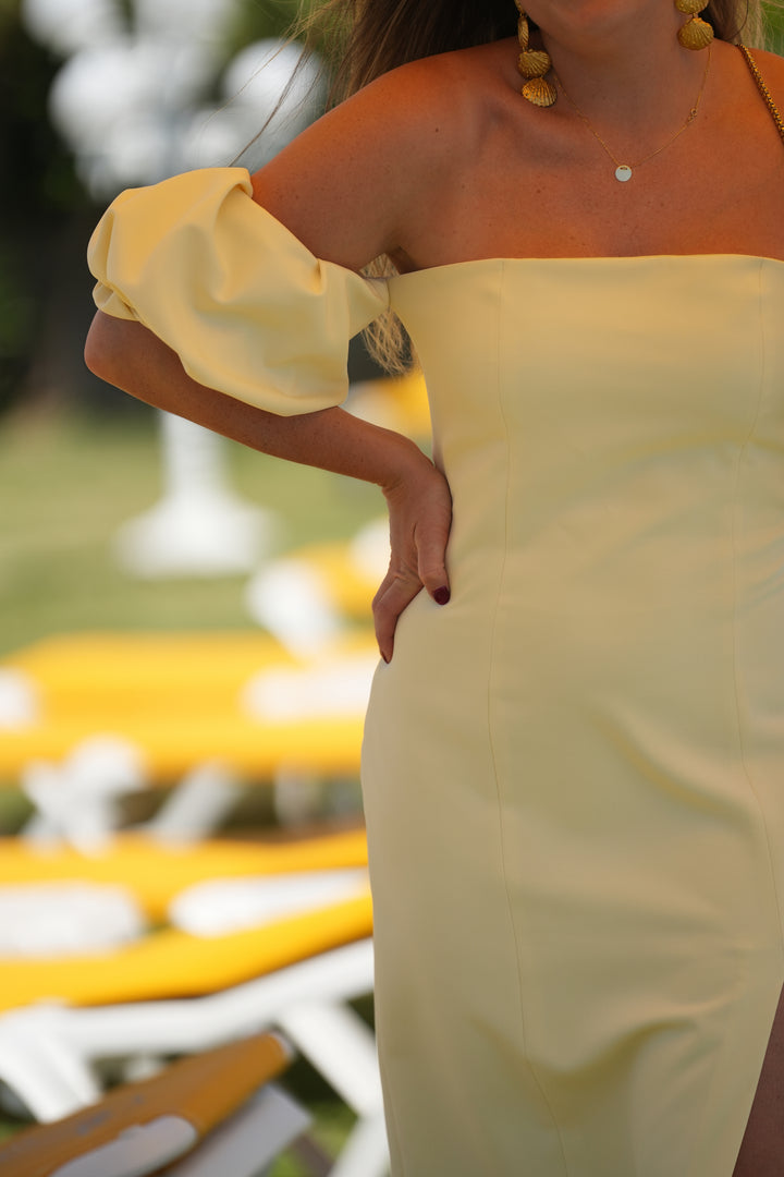 EMERALD YELLOW DRESS