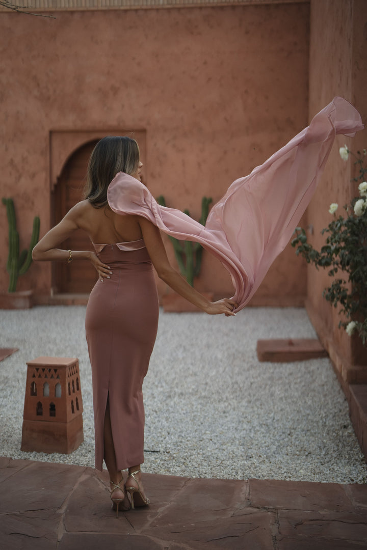 PINK CAPRI DRESS