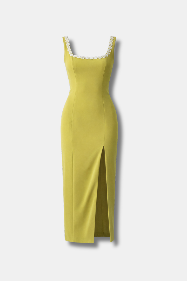 VESTIDO MARGARITA VERDE