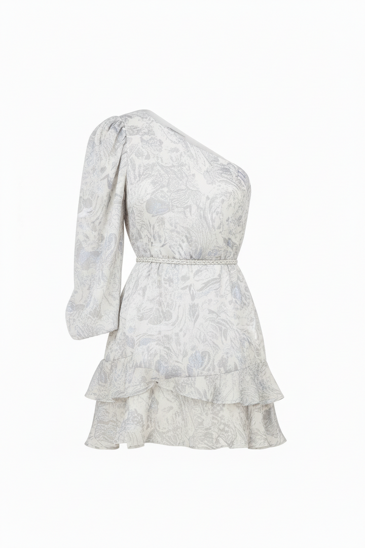 SHORT ASYMMETRICAL DRESS