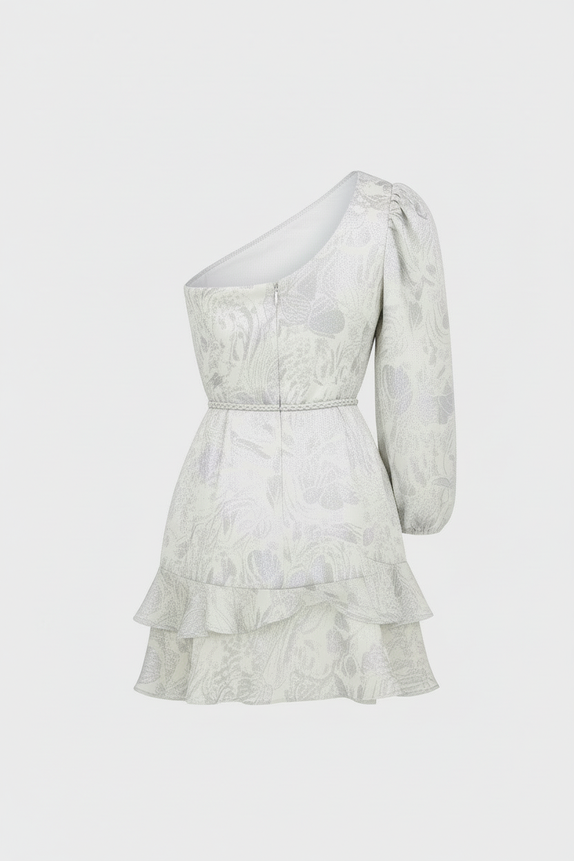 SHORT ASYMMETRICAL DRESS