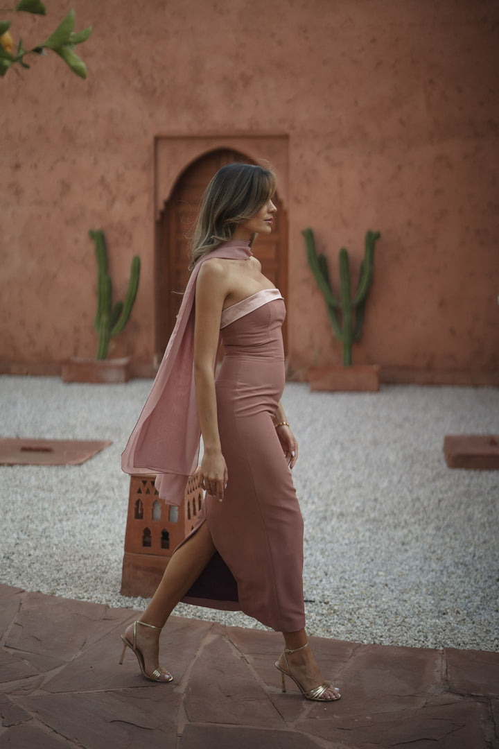 PINK CAPRI DRESS