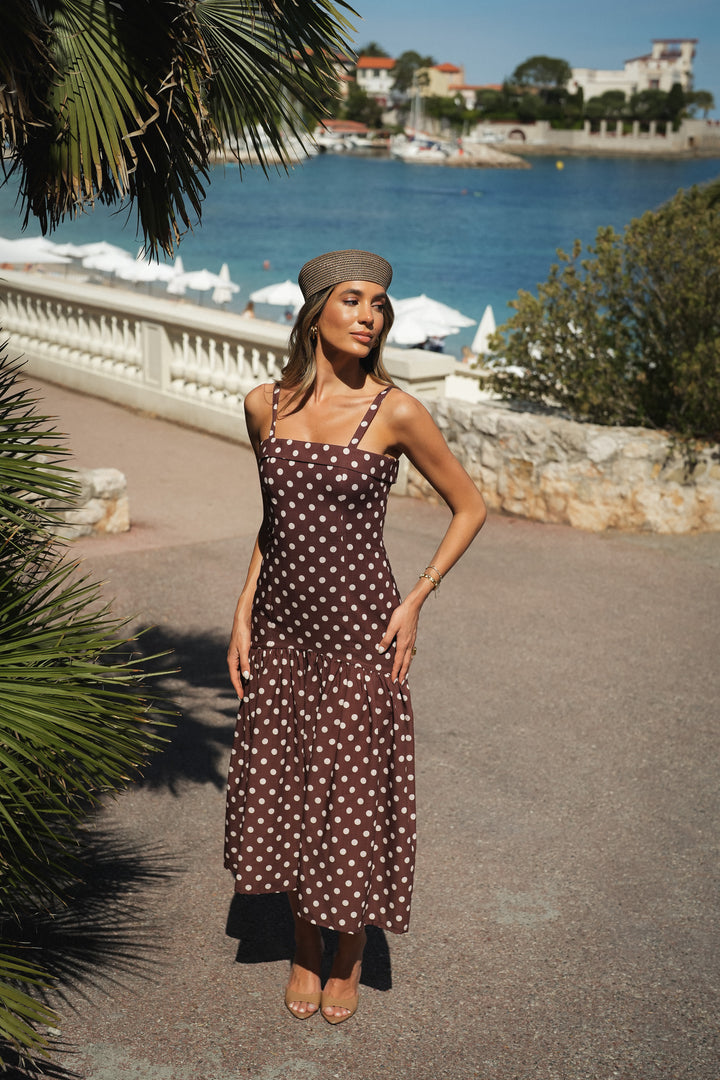 ROBE MARSELLA À POIS