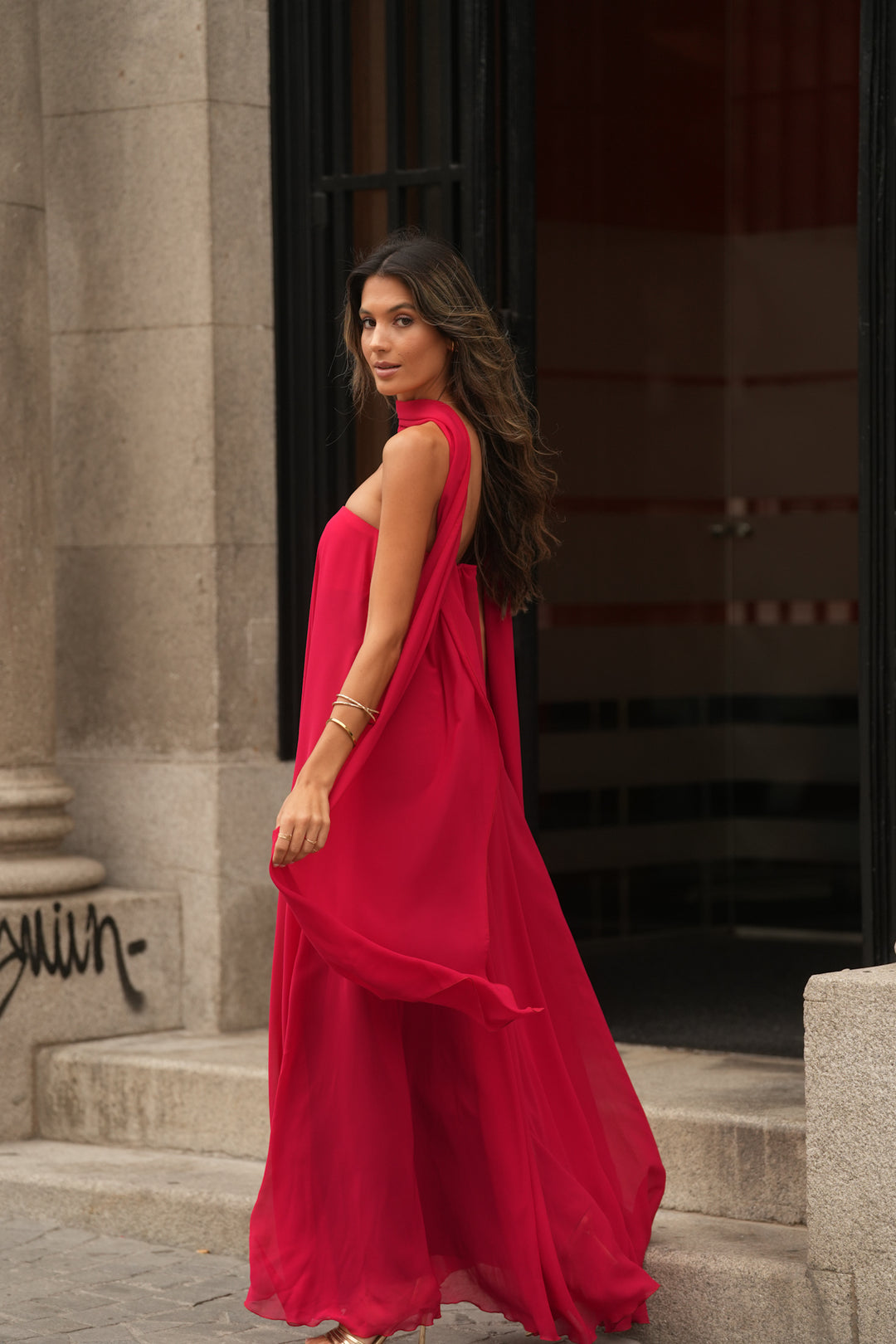 VESTIDO CATANIA ROJO