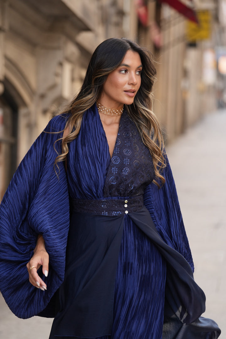 NAVY RIAD DRESS