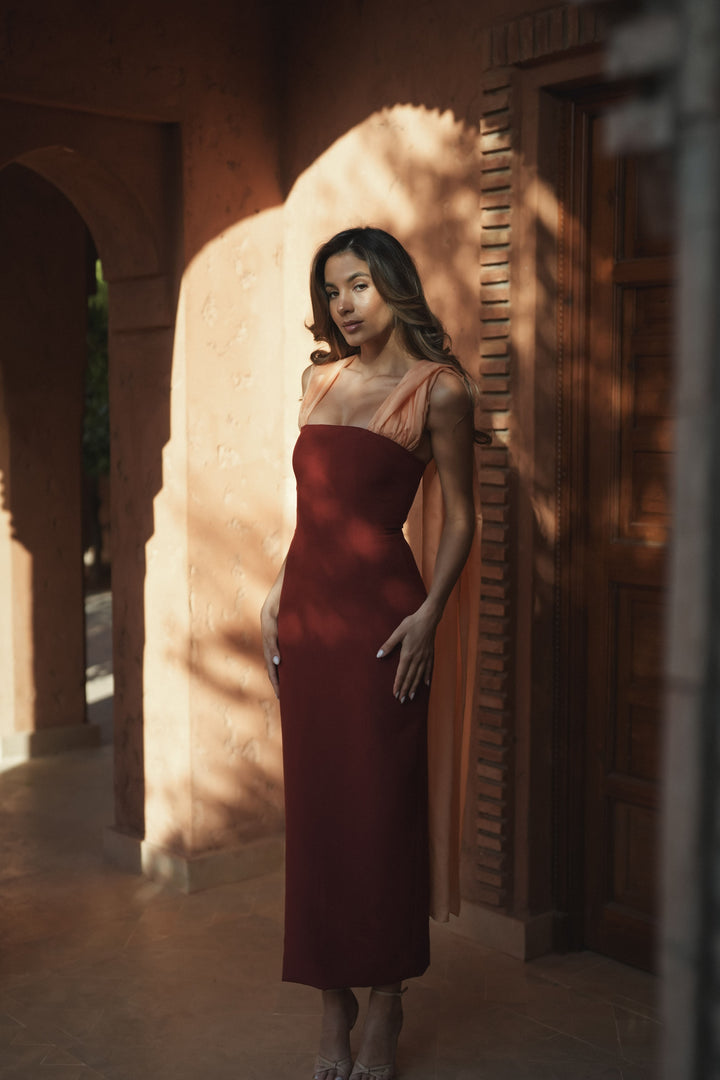 NICOLE TILE DRESS