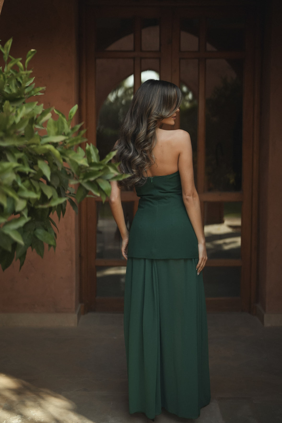 isabella dress green Isabella Dress w. Bow