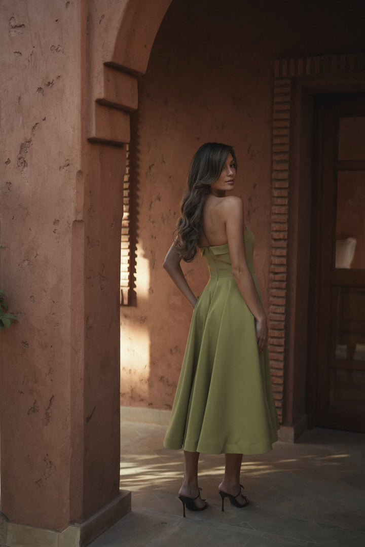 ROBE ADELLE VERTE