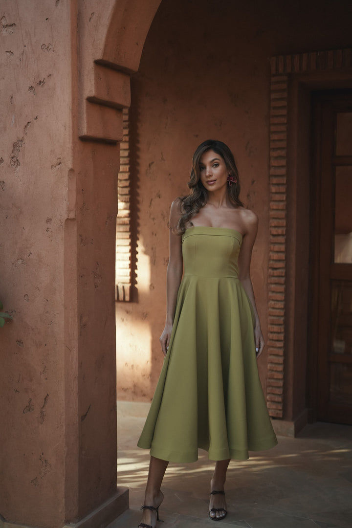 ROBE ADELLE VERTE