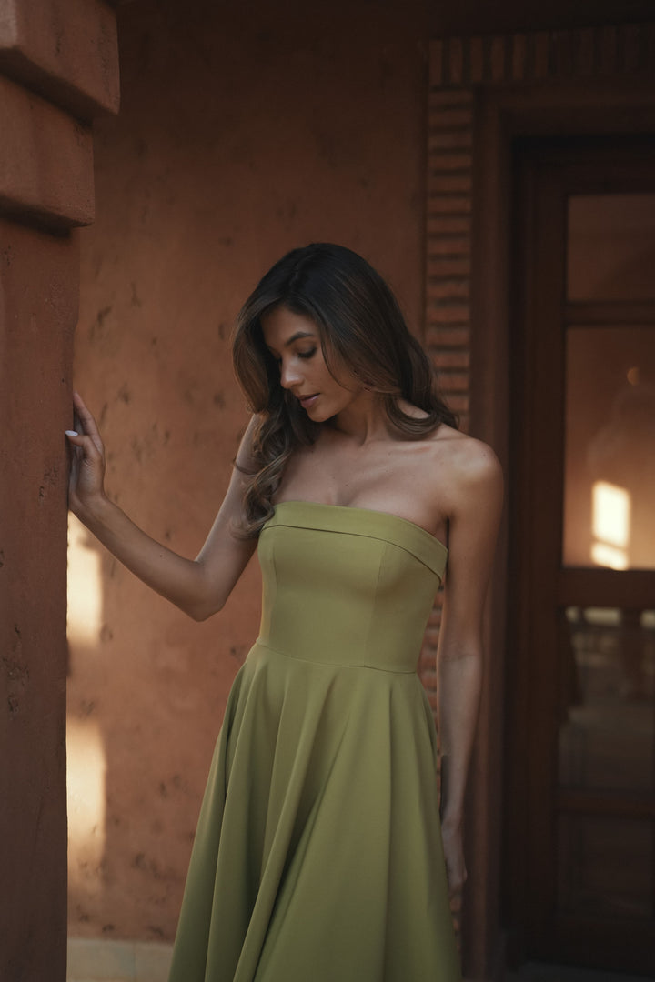 ROBE ADELLE VERTE