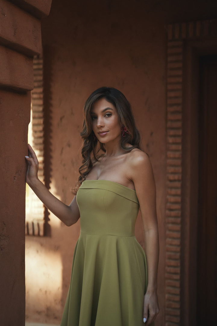 ROBE ADELLE VERTE