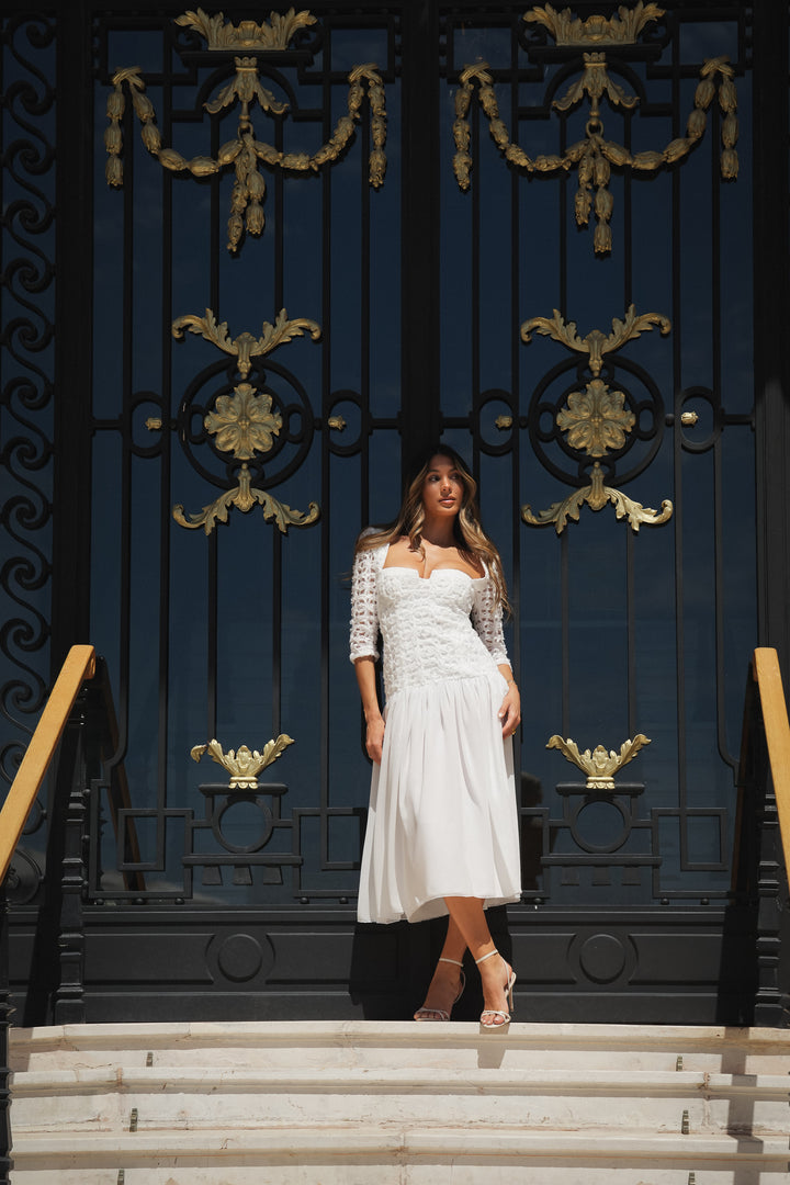 ROBE MARGOT BLANCHE