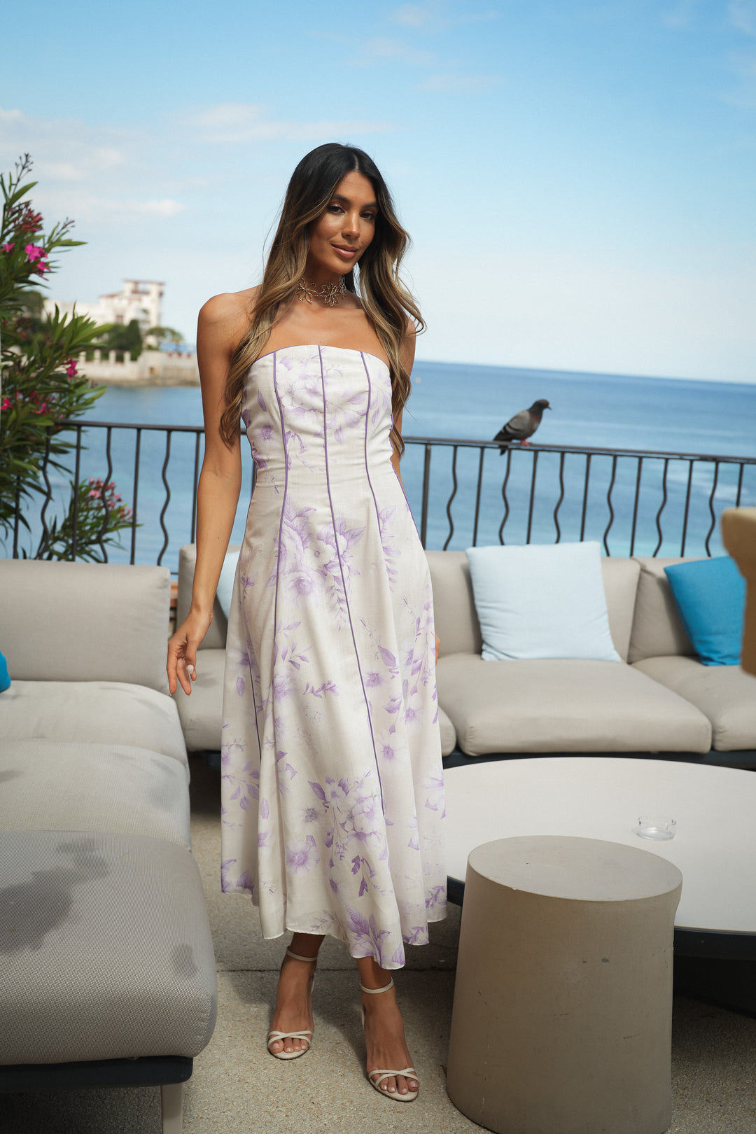 ROBE IRIS LAVANDE