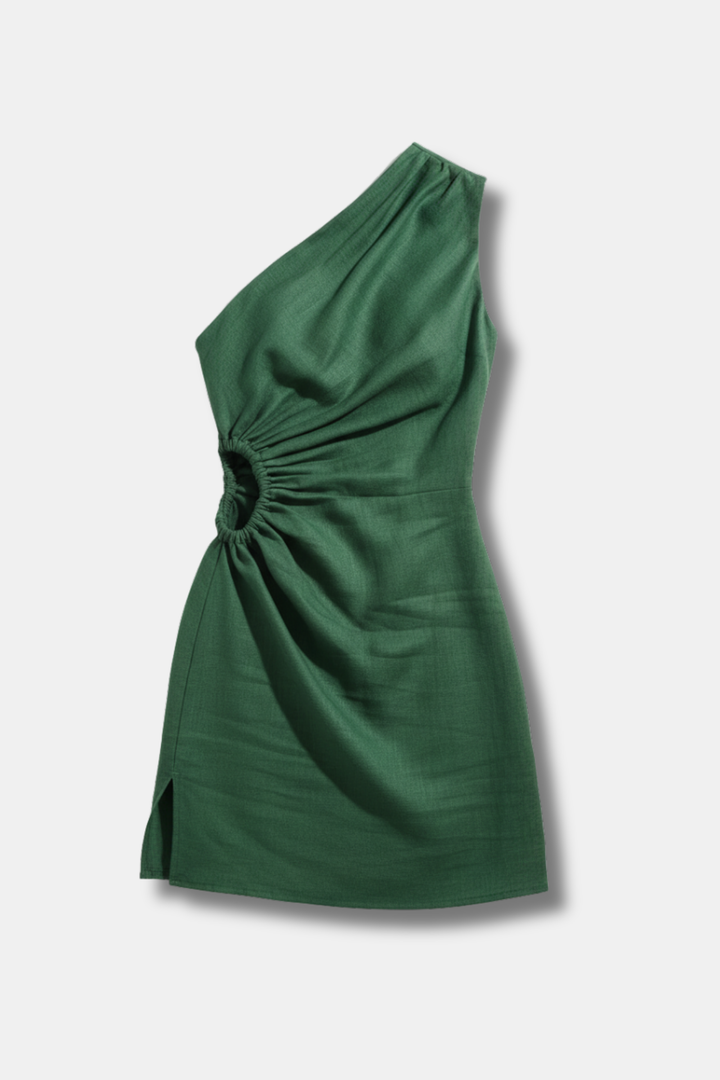 GREEN MELBOURNE SHORT DRESS