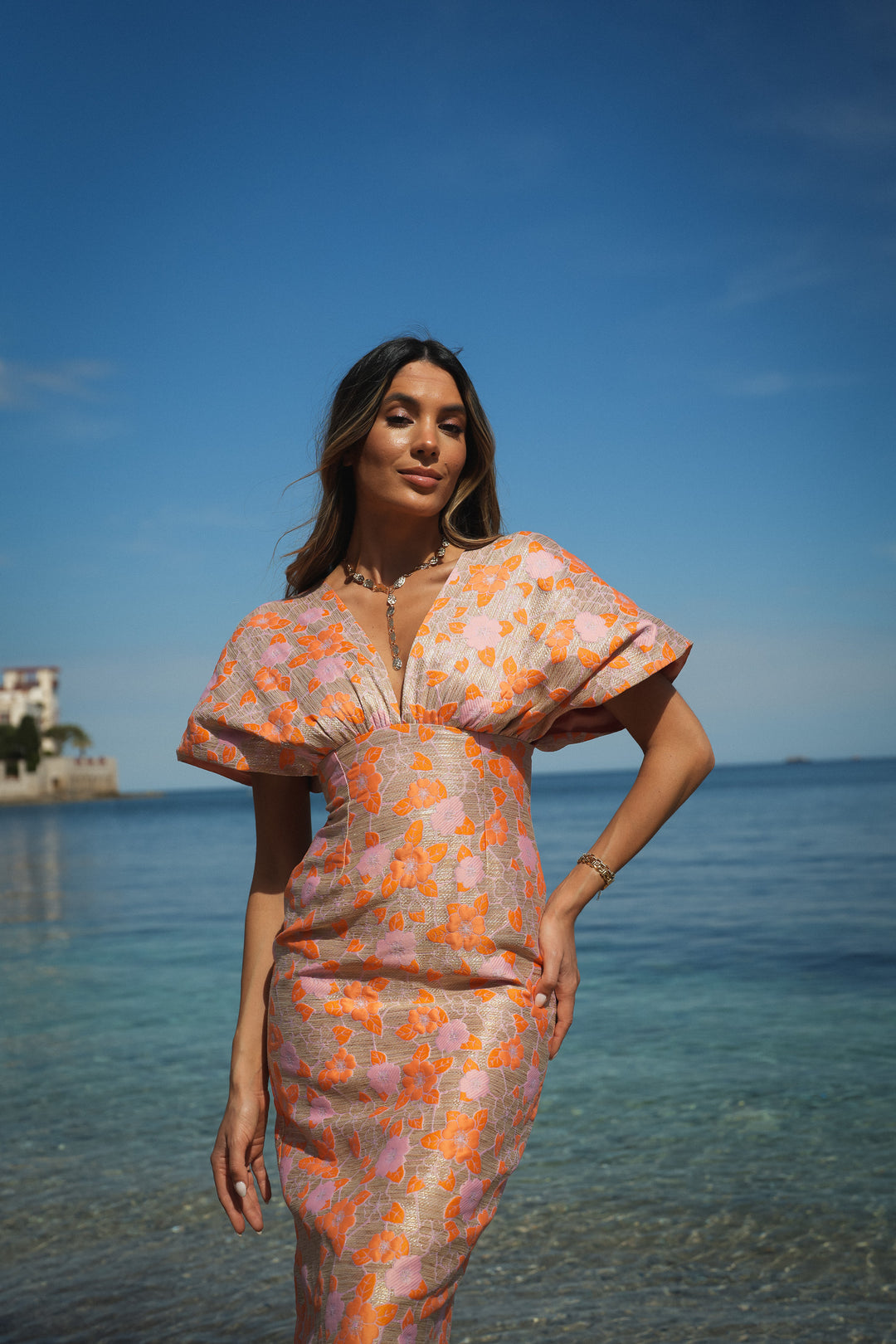 ROBE ARIA JACQUARD