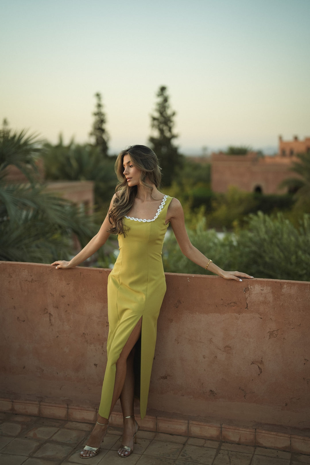 margarita green dress Sunset Margarita Green Cover-Up Midi Dress