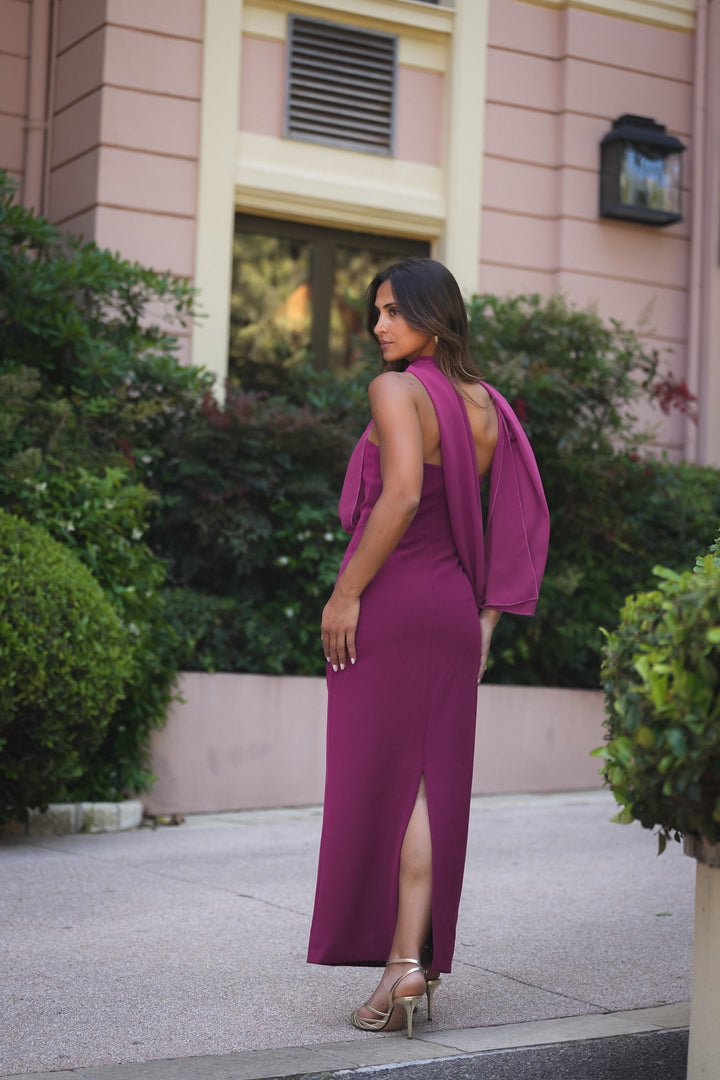 ROBE MANUELA MAGENTA