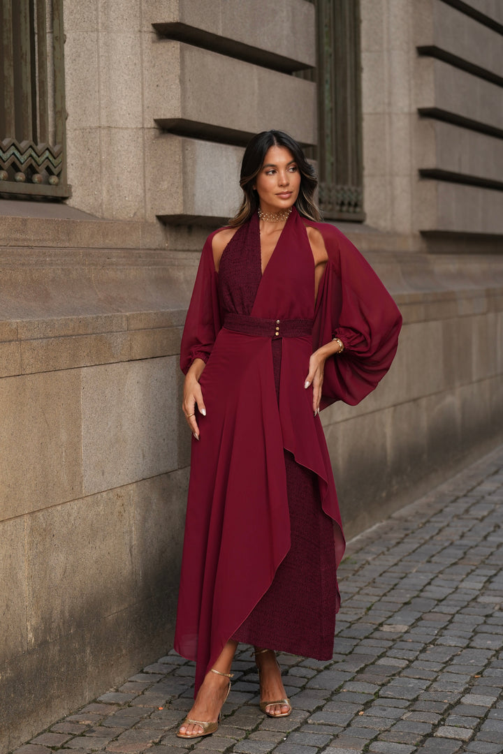 VIENNA MAROON JACKET