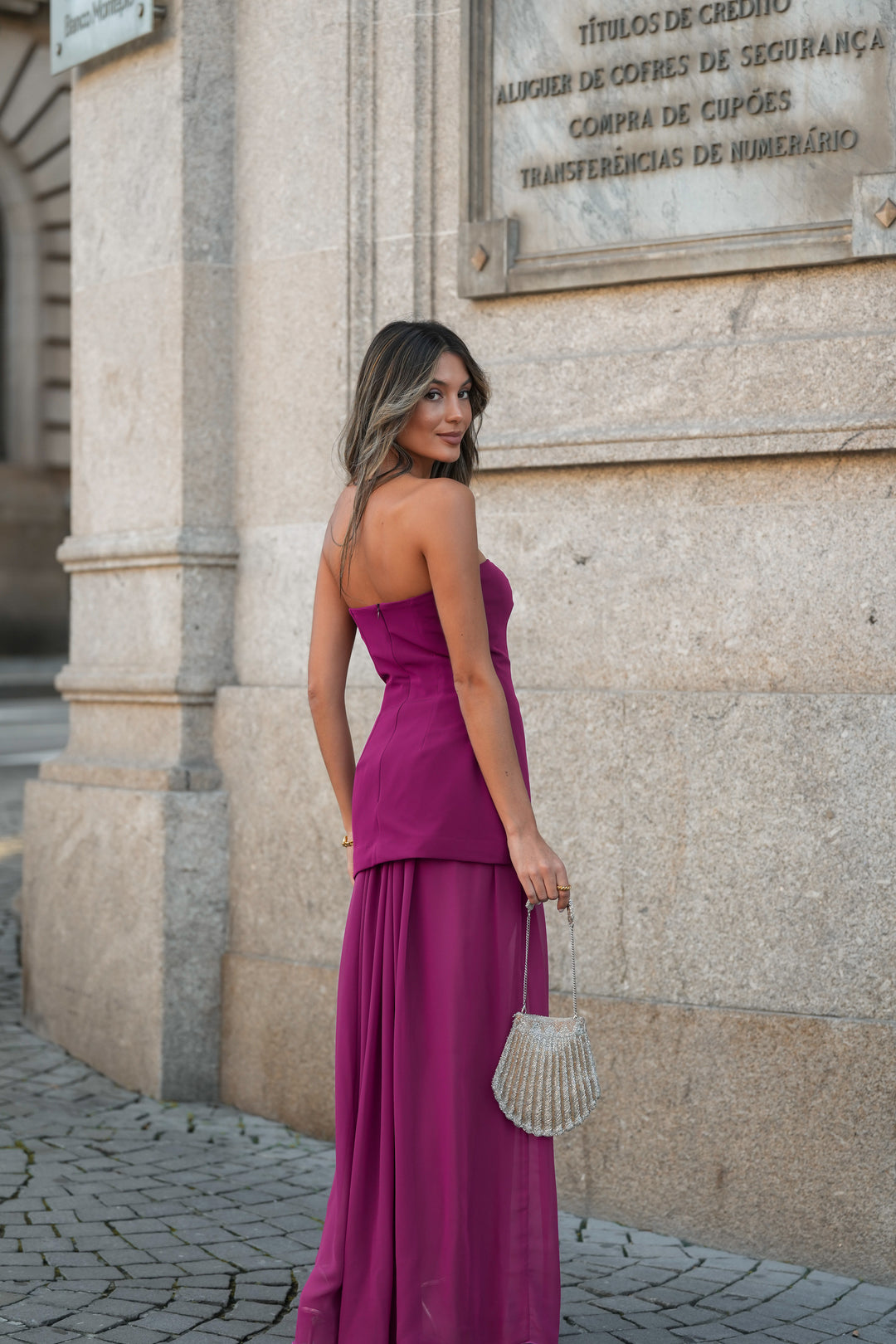 isabella pink dress Rebecca Vallance Isabella Gown