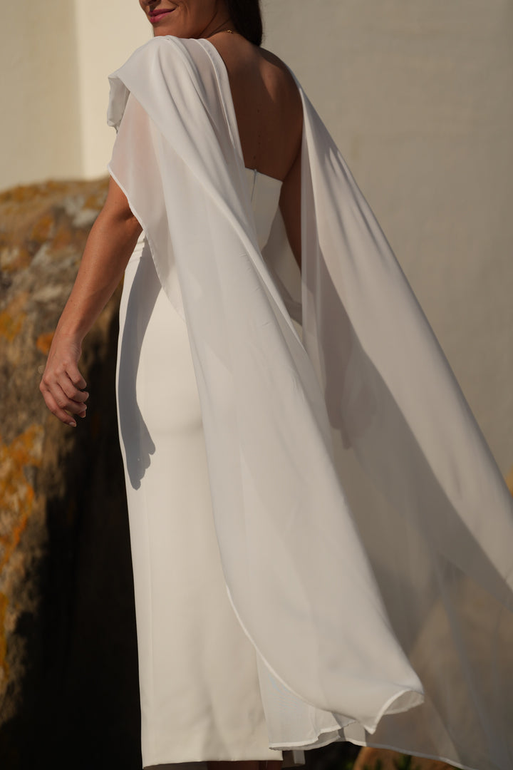 ROBE BLANCHE NICOLE