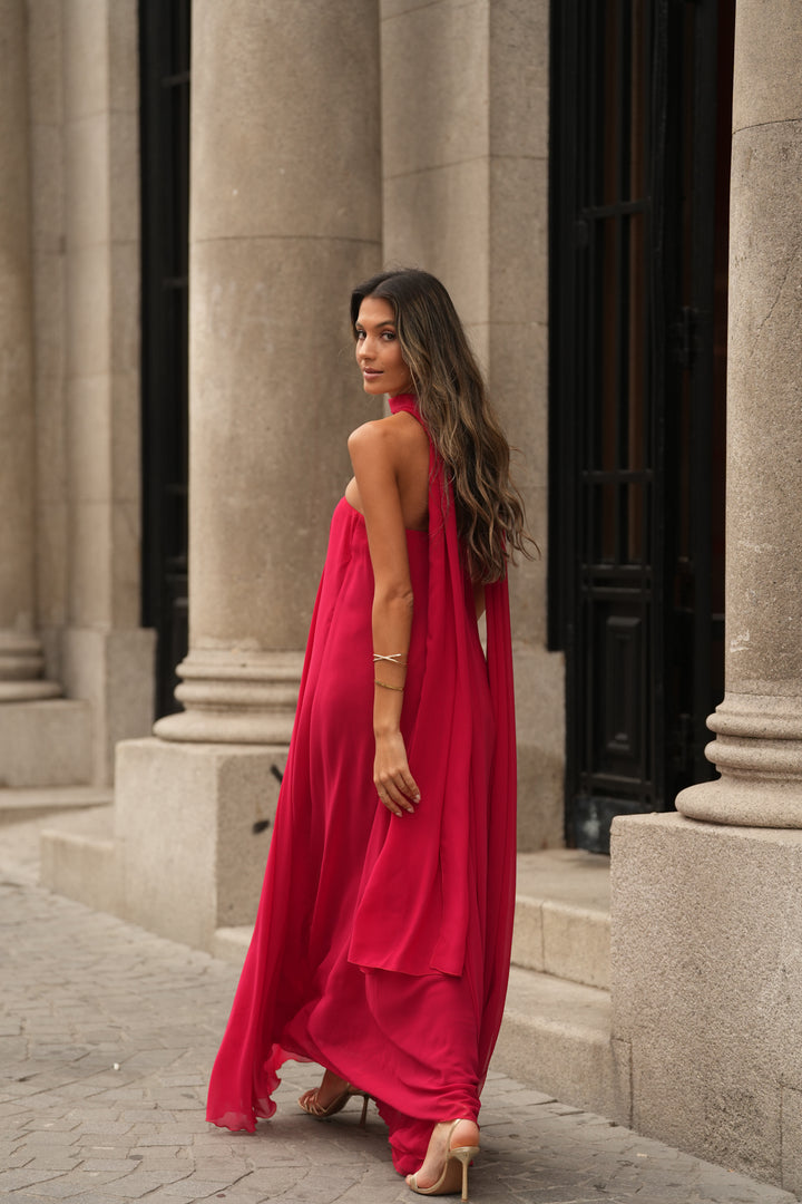 VESTIDO CATANIA ROJO