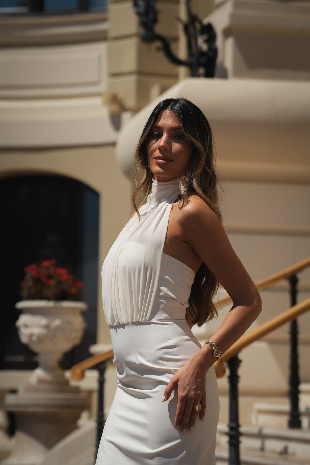 VESTIDO MANUELA BEIGE