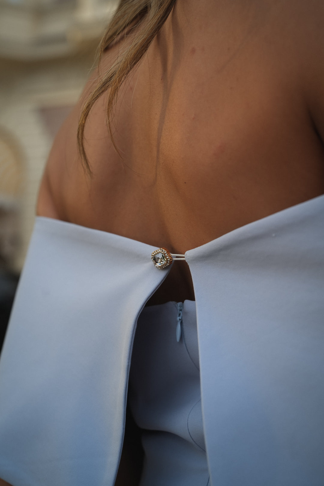ROBE VOILIER BLEU CLAIR