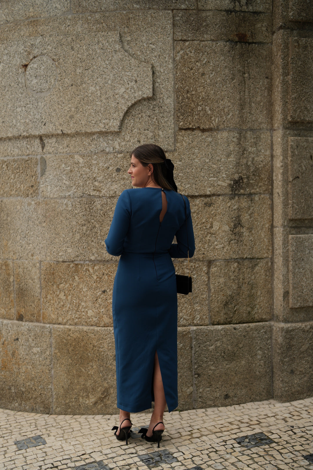 ROBE SELINA BLEU