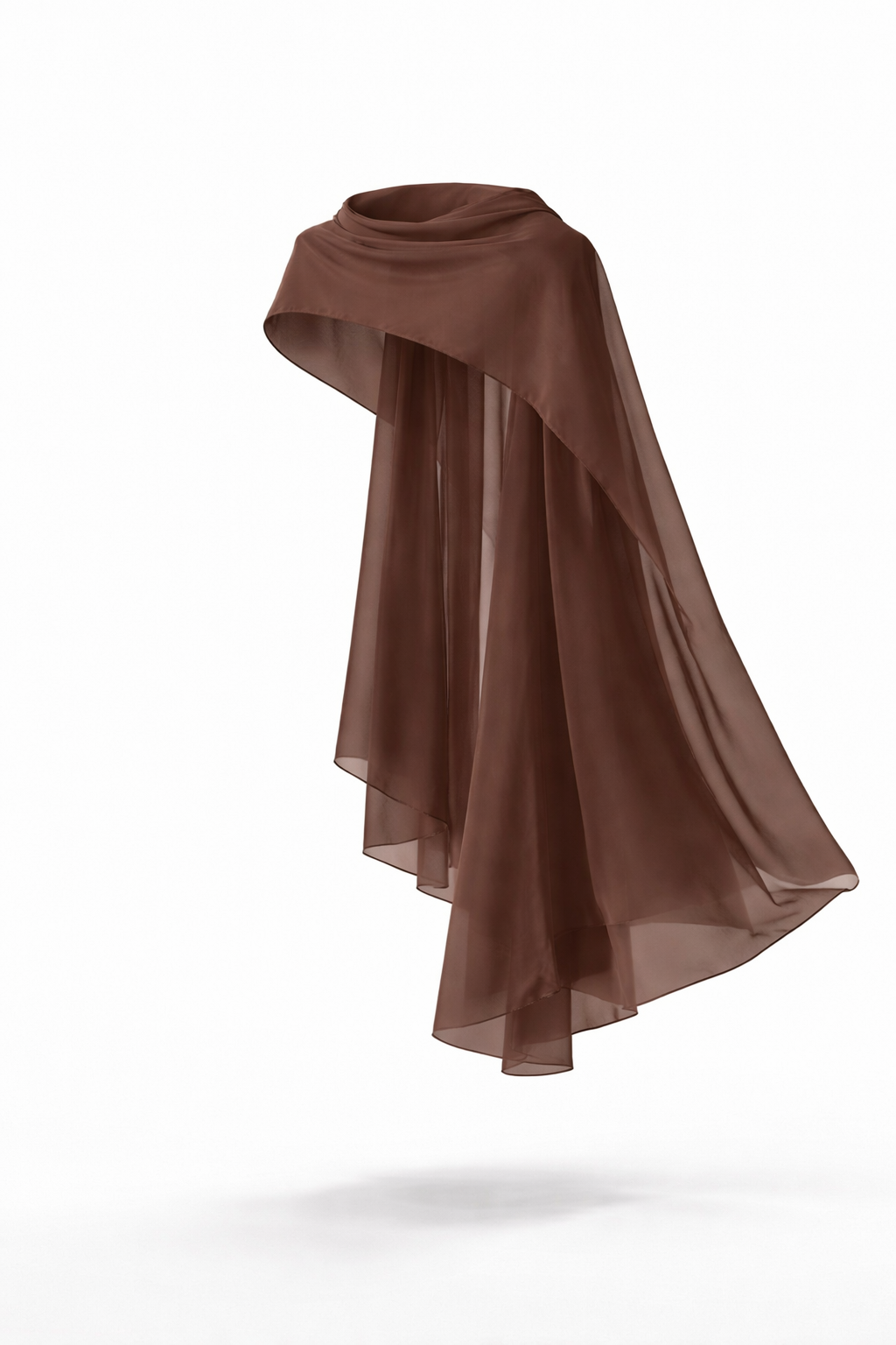 CHOCOLATE BROWN SHAWL