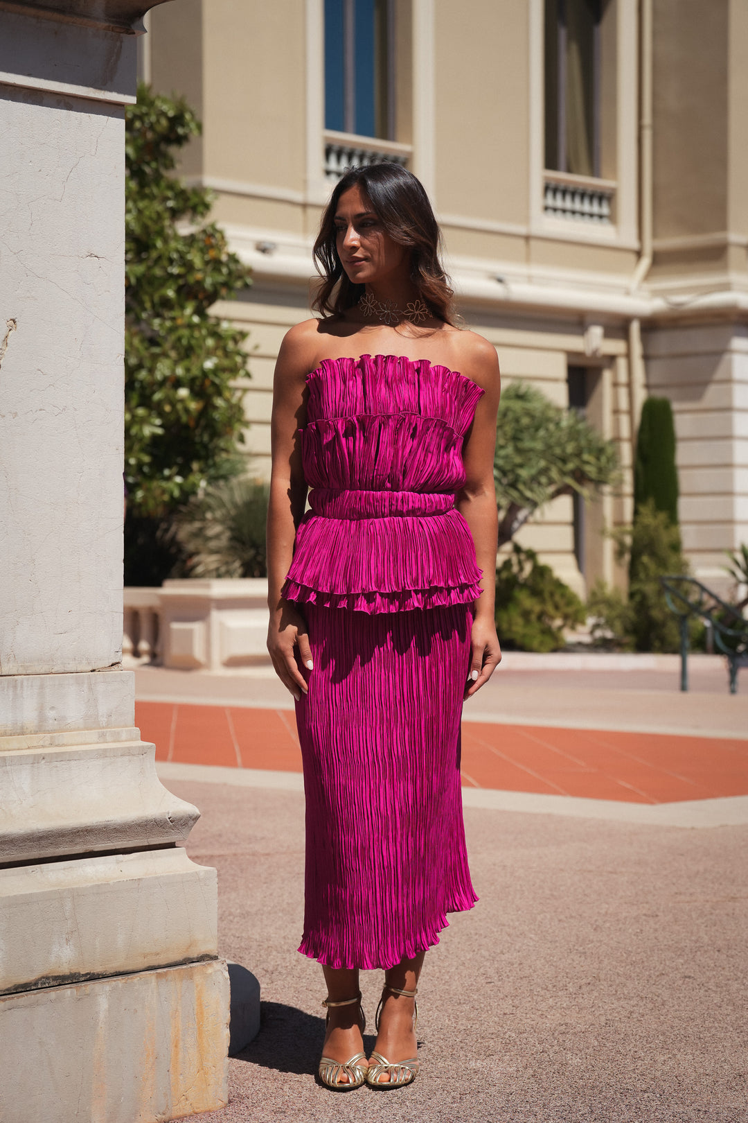 ENSEMBLE SIENA FUCHSIA