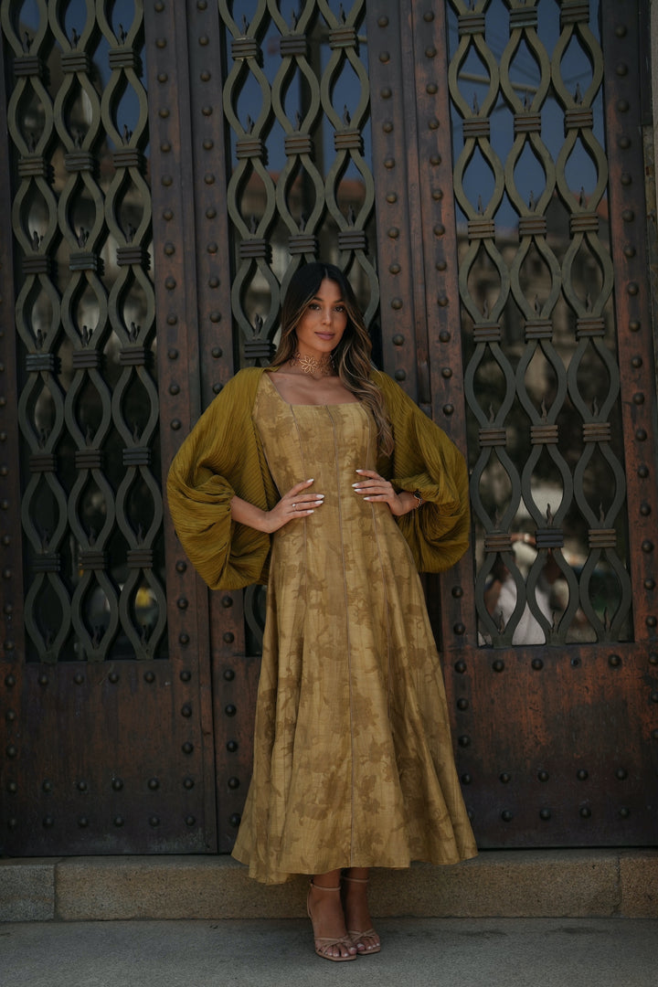 ROBE CAMILLE GRIS CHAUD