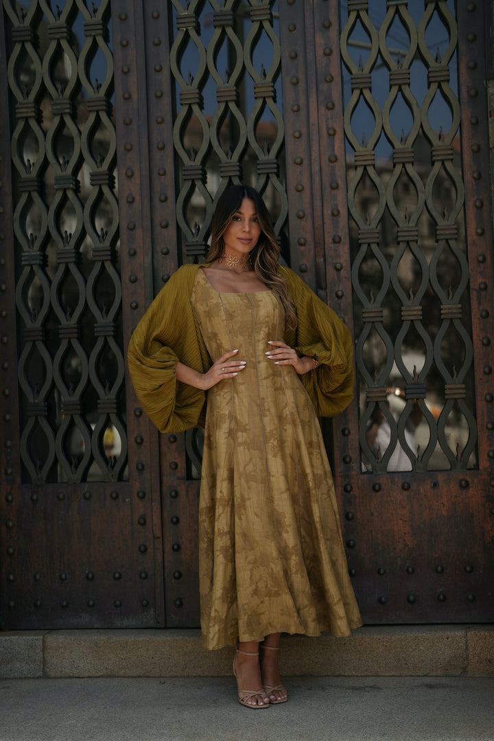 ROBE CAMILLE GRIS CHAUD