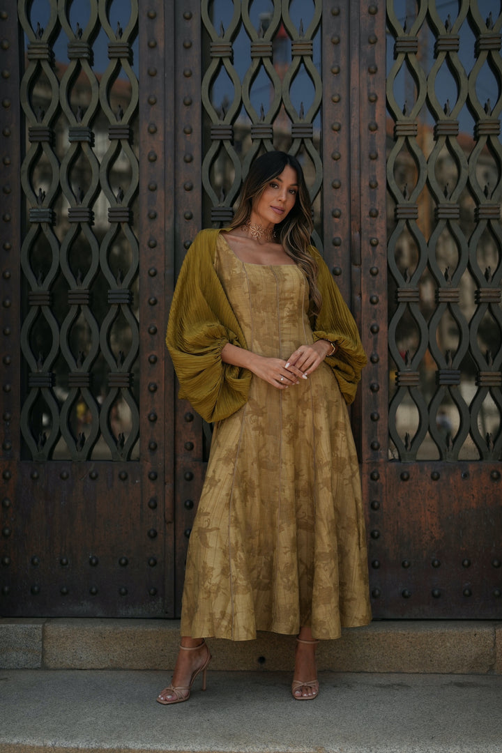 ROBE CAMILLE GRIS CHAUD
