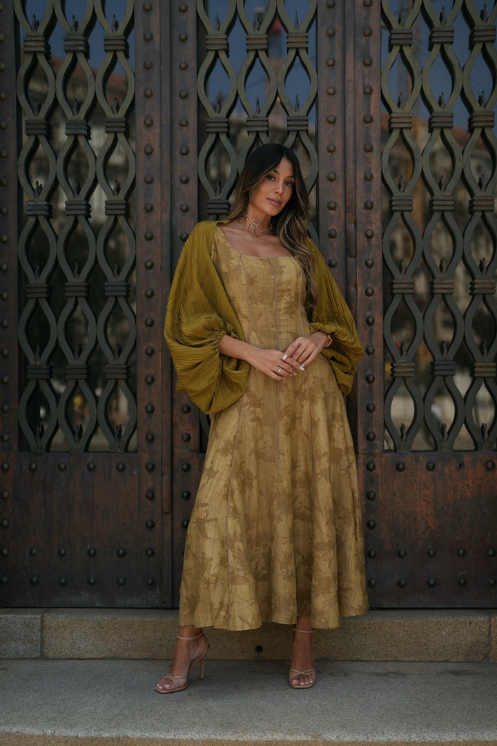 ROBE CAMILLE GRIS CHAUD