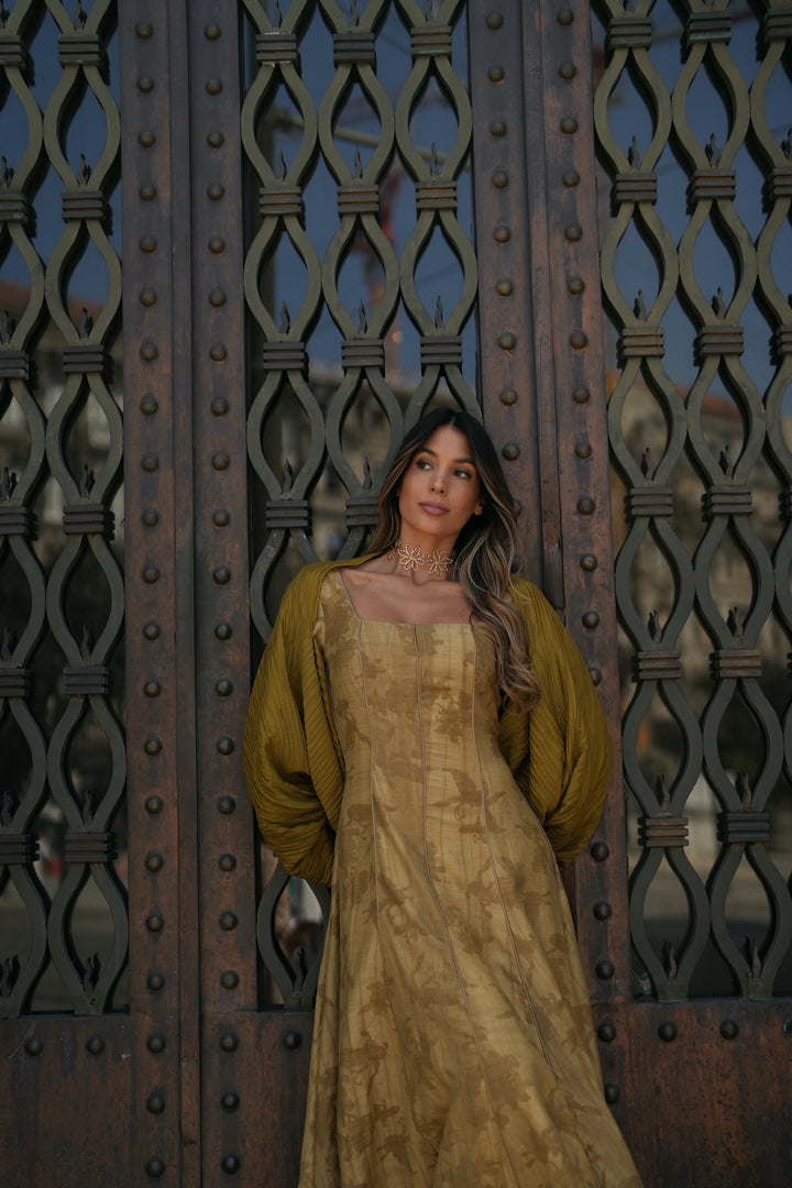 ROBE CAMILLE GRIS CHAUD