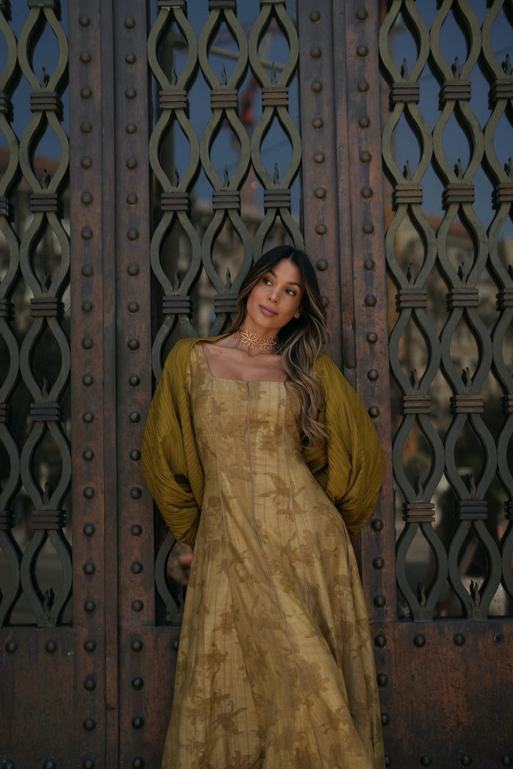 ROBE CAMILLE GRIS CHAUD