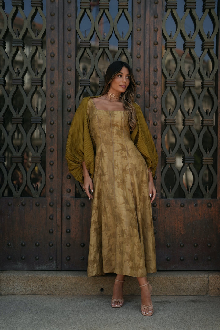 ROBE CAMILLE GRIS CHAUD