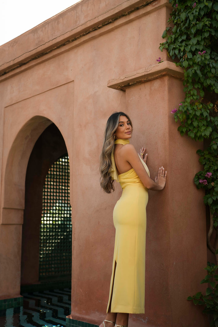 YELLOW MANUELA DRESS